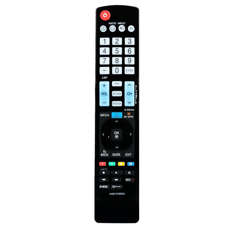 Vinabty New AKB73756524 Replace Remote Fit for LG Smart TV 39LN5700 42LN5700 47LN5700 55LN5700 60LN5700 32LN570B 32LN5750 39LN5750 42LN5750 50LN5700 47LN5750 50LN5750 55LN5750 60LN5750 47LN5790 55LN5790 - Image 1